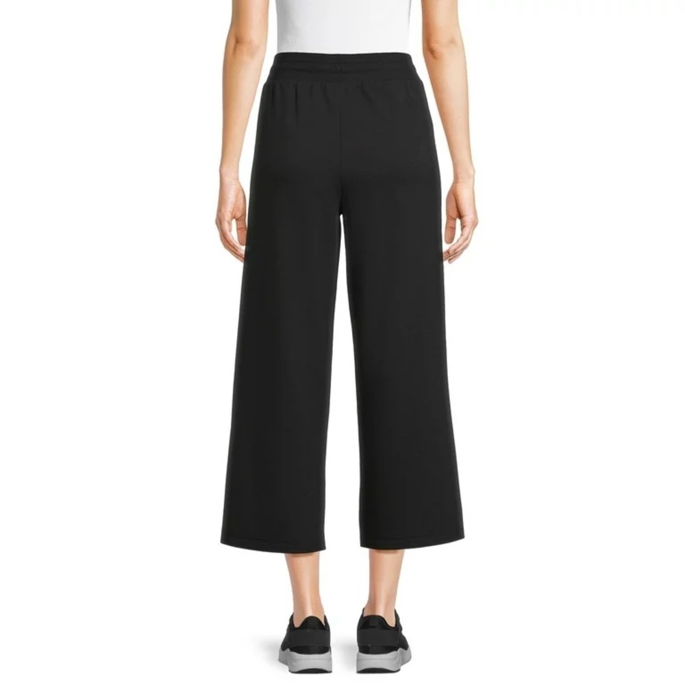 Athletic works black cropped workout spandex pants